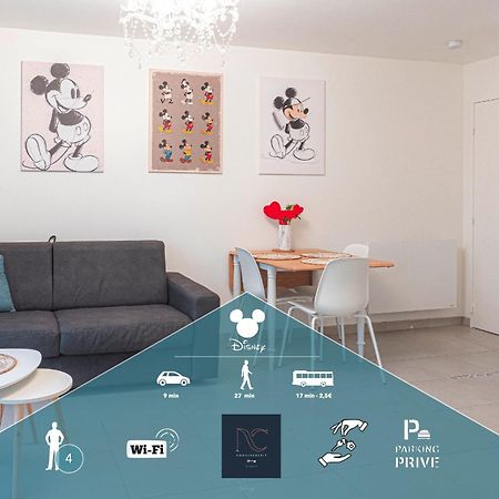 *Disneyland-Paris* 4Pers, Parking, Wifi 쉐시 외부 사진